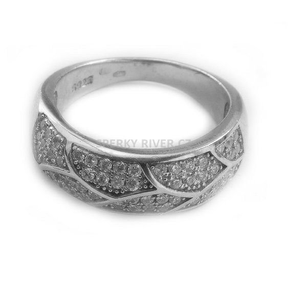 Šperky River, stříbrný dámský prsten Glorria, 1010173.jpg