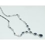 Šperkyriver, stříbrný náhrdelník Magico, Safír 1019328.jpg