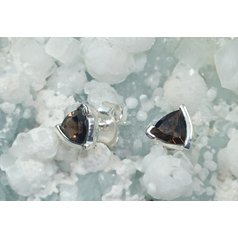 Náušnice Dorrine - Kouřový Topaz