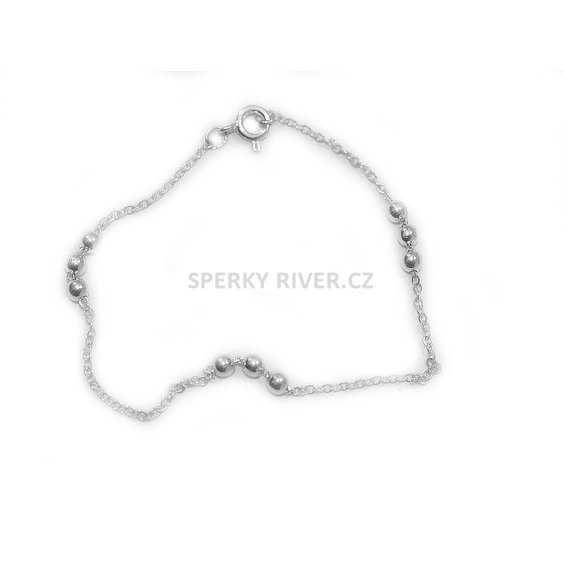 River šperky, stříbrný dámský náramek, Barbarena, 1010084.jpg